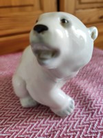 Russian Lomonosov polar bear figure