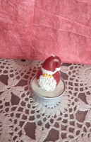 Hand-painted Christmas decoration with Santa Claus and Santa Claus candles, recommend!