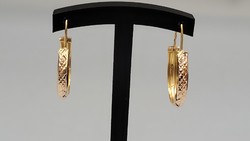 14 K arany fülbevaló, 1,62 g