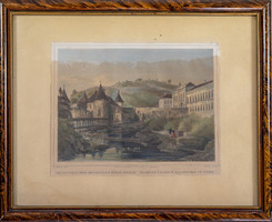 Rohbock (1820-1883): emperor's mills and emperor's bath in Buda