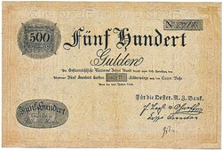 Austria 500 Austro-Hungarian gulden 1816 replica unc