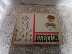 retro Babylon építőjáték a 70-es évekből