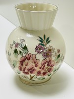 Zsolnay virágcsokros öblös váza " Tunder970 " részére foglalva