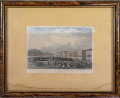 Stahlstich v. sands n. Ender, 1839 pesth copperplate