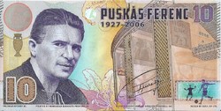 Puskás Ferenc minta bankjegy - RITKA !