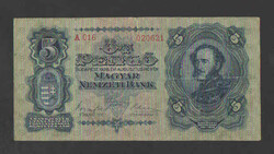 5 Pengő 1928. Vg!! Nice banknote!! Rare!!
