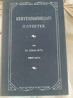 Jókai: Kertészgazdászati jegyzetek , reprint (1896 - 1979)