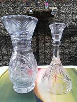 A fabulous candle holder and vase with rich polishing