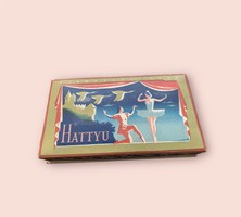 Hattyu confectionery factory old cardboard box 1960-1970., Ballet scene