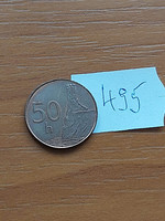 Slovakia 50 haleru 2006 mk (kremnica mint) devin vara, copper-plated steel 495