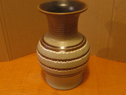 Retro ndk, ddr veb haldensleben ceramic classic vase 2982b