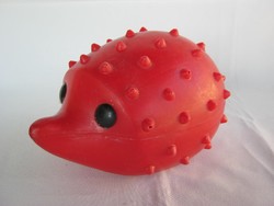 Retro tobacconist plastic toy hedgehog