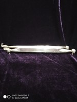 Silver (800) Italian pen and pencil tray