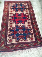 Oriental hand knotting of carpet
