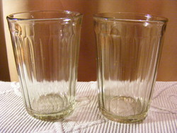 2 db retro orosz üveg pohár