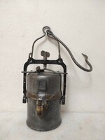 Antik bányász karbid lámpa bányász szerszám 301 6201