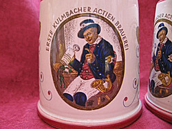 Retro eku kulmbacher beer mug