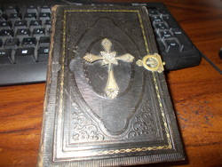 Szép 100 éves gótbetűs imakönyv