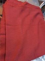 Very soft, rust-red large shawl, scarf