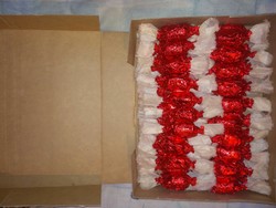 Karácsonyfadísz - szaloncukor dobozában (60 szem)