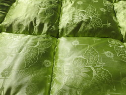 Brokát lúdtollal töltött eredeti pehelypaplan - újszerű állapotban