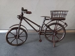 Gyűjtői fém modell, makett - bicikli kerékpár