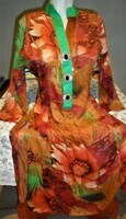 Prim N Prissy Pakisztáni, ékkövekkel díszített, gyönyörű muszlin ruha / tunika ( S- M )