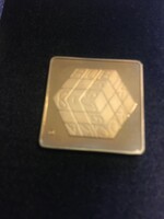 Rubik's cube coin
