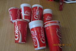 Coca-cola paper cups