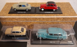 Renault, Zastava, Citroen - Autómodell 1:43 -