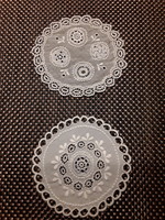 Original Hövej lace tablecloths.
