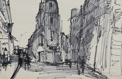 István Arató: Paris, Gilard Boulevard, 1961
