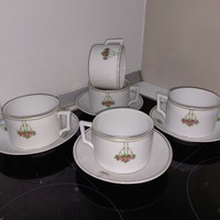 Porcelán antik teás csészék