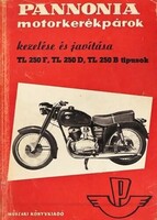 Pannonia motorcycle maintenance and repair book