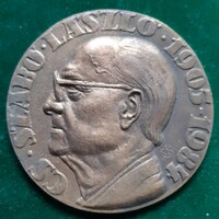 István Kákonyi: cs. László Szabó, bronze plaque