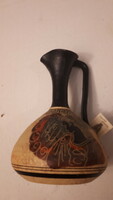 Original Greek eared jug amphora divine