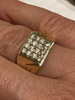 14kr aranyból készült férfi aranygyűrű eladó!Ara:102.000.-