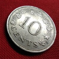 Malta 1972. 10 Cents