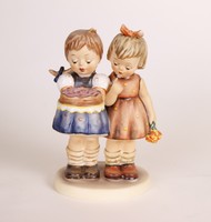 Happy birthday - 14 cm hummel / goebel porcelain figure