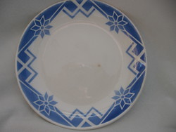 Digoin sarreguemines coppelia blue plate