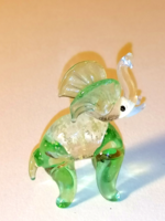 Standing snout, glass, elephant mascot figure 57.