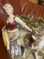 Antique porcelain sculpture