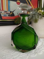 Muránói sommerso luxus liqueur üveg