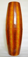 Lampart Bonyhádi retro zománc váza.