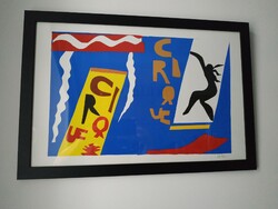 Henri Matisse (után) – A cirkusz, planche II de l'Jazz album Litográfia