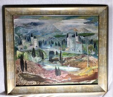 Quality oil painting, miller c. Paul (1894-1981)!!!