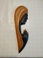 Black Madonna, Virgin Mary, wood carving, negotiable