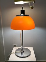 Jó árak! Ikonikus retro Meblo/Guzzini FARO design lámpa a 70es évek elejéről, karácsonyi villámárral