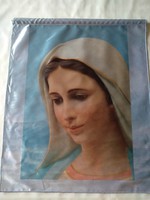 Szűz Mária, keresztény zászló, alkudható