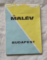 Malév Budapest map 1971